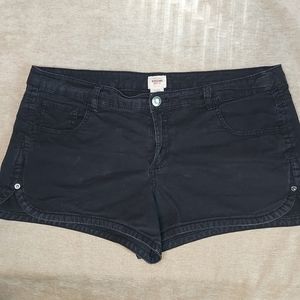 Mossimo Style Co. Black Demin Shorts Size 17